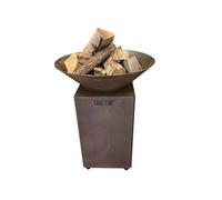 Bol à feu AUVERGNAT Simple Cuve Corten - Rond - Sans rangement bois - Parfait pour une atmosphère chaleureuse et minimaliste