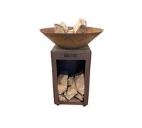 Bol A Feu Cevenol Corten Bois Rond 74 Simple Cuve