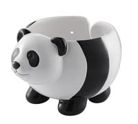 Bol à Fil - Bols à Crochet en céramique pour Fil - Boîte de Rangement pour Fil de Mouton et Panda - Accessoires de Crochet Amusants - Rangement sans enchevêtrement - Bol à Tricoter Portable pour