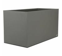 Bol à fleurs en granit - 60x30 cm - Gris