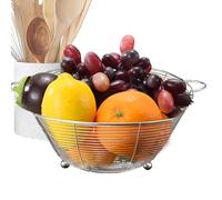 Bol à fruits - Acier inoxydable Légumes Légumes Carmandre de lavage Passoire - Bol d'évier multifonctionnel, récipient alimentaire pour carottes, pêche, , tomate