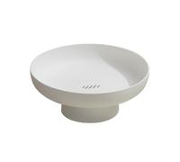 Bol à fruits au design simple qui s'adapte à n'importe quel décor de cuisine offre une solution pratique pour stocker des produits avec une meilleure circulation d'air (blanc)