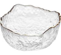 Bol à fruits, bol à fruits en verre, bol décoratif, bols en verre créatif bol en verre irrégulier bol à salade de crème glacée aux fruits vaisselle soupe nouilles bols de riz décoration de cuisine bol