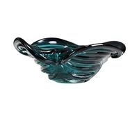 Bol à fruits, bol à fruits en verre épais en forme de trèfle à quatre feuilles, assiette à fruits, conception simple, bol à bonbons, plateau de rangement, ornements, panier à fruits