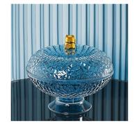 Bol à fruits Corbeille à fruits avec couvercle, bol décoratif en plastique, présentoir à desserts, support à vaisselle, collations, panier à fruits for la cuisine de la ferme, les pains, les collation