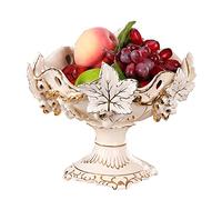 Bol à fruits Corbeille à fruits en métal, assiette à fruits, assiette à fruits, assiette à fruits en porcelaine, assiette à bonbons et noix de style cour, collations haut de gamme, compote, baies, pan