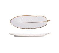Bol à fruits Corbeille à fruits en métal, bol à fruits, assiette à fruits, plumes, noix en céramique, plateau de rangement for fruits secs, assiettes à pâtisserie, thé de l'après-midi, ornements décor