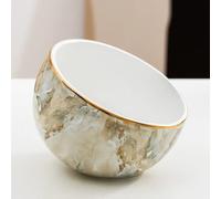 Bol à fruits en céramique, bol à éplucher, poubelle de bureau, plateau en porcelaine pour la maison, plateau pour collations et fruits, seau de rangement pour KTV,