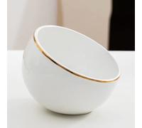 Bol à fruits en céramique, bol à éplucher, poubelle de bureau, plateau en porcelaine pour la maison, plateau pour collations et fruits, seau de rangement pour KTV,