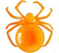 Bol à fruits en plastique avec motif citrouille, adapté pour contenir des bonbons, des fruits et des collations pour les fêtes et les événements de bar (B)