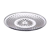 Bol à Fruits Moderne 15/20/25/30cm Clear Serving Plates Fruit Dessert Salad Tray Cupcake Display Stand Round Dinner Plate Kitchen Supplies(Gray,25cm)