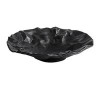 Bol à Fruits Moderne Folding deep plate, dishes, tableware, western-style salad, household ceramic(Black2)