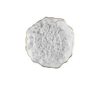 Bol à Fruits Moderne Glass Dinner Platter Creative Fruit Salad Sushi Long Serving Plate Square Tableware Dessert(6 inch Glod Plate)