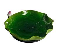 Bol à fruits Plateau à fruits multifonctionnel en céramique Bol à fruits créatif en forme de feuille de lotus, bol de stockage de fruits de grande capacité for fruits, légumes, pain, panier de fruits