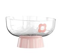 Bol à fruits sur pied - Joli bol à légumes pour comptoir de cuisine | Grand porte-collation anti-rayures - Bols hauts avec piédestal amovible pour décoration d'intérieur et de bureau
