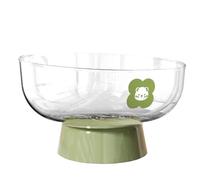 Bol à fruits sur pied - Joli bol à légumes pour comptoir de cuisine | Grand support anti-rayures pour collation - Bols hauts avec piédestal amovible pour décoration d'intérieur et de bureau
