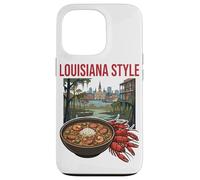 Bol à Gomme et Bayou à écrevisses Style Louisiane Coque pour iPhone 13 Pro