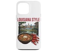 Bol à Gomme et Bayou à écrevisses Style Louisiane Coque pour iPhone 13 Pro Max