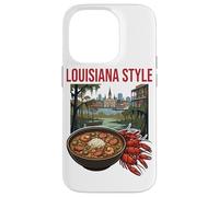 Bol à Gomme et Bayou à écrevisses Style Louisiane Coque pour iPhone 14 Pro
