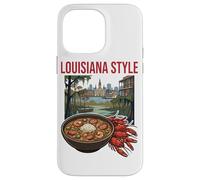 Bol à Gomme et Bayou à écrevisses Style Louisiane Coque pour iPhone 14 Pro Max