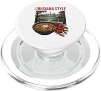 Bol à Gomme et Bayou à écrevisses Style Louisiane PopSockets PopGrip pour MagSafe