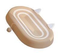 Bol à Gratter pour Chat, Résistance aux Rayures, sécurité Accrue, Lit à Gratter en Sisal pour Chat Quatre Saisons Universel pour l'intérieur (avec Oreille Double Couleur)