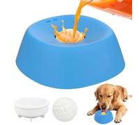 Bol À Lécher Liquide | Plat Anti-déversement À Alimentation Lente avec Fonction De Boule Roulante Intégrée | Gamelle pour Chien À Alimentation Lente pour Friandises Liquides, pour Toutes Les Races