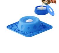 Bol à lécher Liquide pour Chien d'enrichissement en Silicone avec Boule | Gamelle À Lécher Liquide pour Chien Alimentation Saine Nourriture Chiots Léchage Yaourt Purée Viande