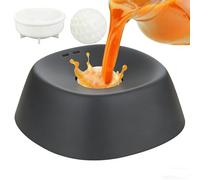 Bol à lécher pour chiens | Distributeur de suppléments anti-déversement | lent antidérapant pour liquides pour chiens | Pour toutes les races, bouillon d'os, soins seniors, stimulation de l'esprit