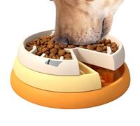 Bol À Manger Lent pour Chien | Puzzle Interactif À 3 Couches,Distributeur De Nourriture en Labyrinthe pour Chien,pour Chat Chiot Animaux Petits Et Moyens Anti Ballonnements Aide