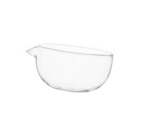 Bol à matcha en verre borosilicate avec bec verseur, résistant à la chaleur, mélangeur à matcha pour cuisine, bureau, maison (1 pièce) - 300 ml