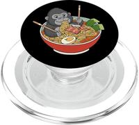 Bol à Nouilles japonaises Gorille Amusant pour garçon et Fille PopSockets PopGrip pour MagSafe