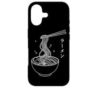 Bol à Nouilles japonaises Ramen Simple Line Art Japan Food Coque pour iPhone 17
