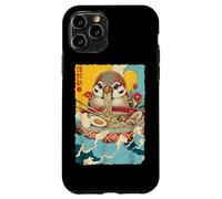 Bol à Nouilles japonaises Ramen Sparrow Kawaii Anime Food Noodles Otaku Coque pour iPhone 11 Pro
