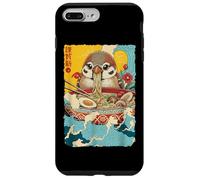 Bol à Nouilles japonaises Ramen Sparrow Kawaii Anime Food Noodles Otaku Coque pour iPhone 7 Plus/8 Plus