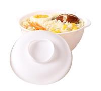 Bol à nouilles micro-ondes - Passe au micro-ondes - Résistant à la chaleur - Bol à nouilles instantanées - Bol à ramen pour appartements, bureaux