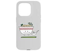 Bol à Nouilles Pho Vietnam Cuillère à Soupe Baguettes Coque pour iPhone 15 Pro