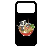 Bol à Nouilles Ramen Japonais drôle Blaireau Japonais Zoo garçon Fille Coque pour iPhone 17 Pro Max