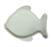 Bol À Nourriture Et À Boisson Fishie Flamant Rose Vert, NEUF