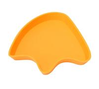 Bol à Nourriture pour Reptile Grand Modèle, Forme Empreinte, Capacité Spacieuse - Matériau ABS Durable, Bords Arrondis, Utilisation Universelle pour Nourriture et Eau (L)