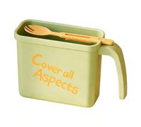 Bol à pâtes - Bol à résistant à la chaleur - Bols à soupe sans lavage - Bol à portion - Récipient pour repas rapides - Pour les voyages dans le dortoir, le bureau, l'appartement, en plein