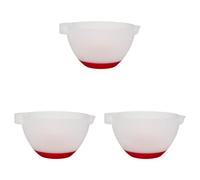 Bol à Pàtisserie Antidérapant en Silicone (Lot de 3)