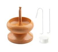 Bol à perles facile à utiliser - Outil de fabrication de bijoux en bois - Outil pour perles de rocaille rapides et précises