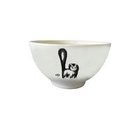 Bol à petit déj Blanc Chat Mignon Les Chats de Dubout 14 cm