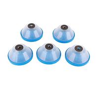 Bol à poussière de perceuse, 5 pièces éponge ABS anti-vibration rondelle silencieuse scie cloche collecteur de poussière avec couvercle scellable pour marteau électrique de