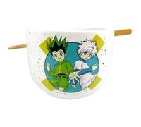 Bol à ramen - JUST FUNKY - Hunter x Hunter - 470ml - Porcelaine - Compatible lave-vaisselle Blanc