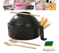 Bol à ramen pour micro-ondes, bol à ramen avec passoire, bol portable pour nouilles Raman avec couvercle, cuiseur à nouilles ramen avec couvercle et poignée pour dortoir, maison, bureau (noir)