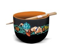 Bol à ramen - STOR - Super Saiyan Blue Goku et Vegeta - Céramique - 470 ml - Multicolore