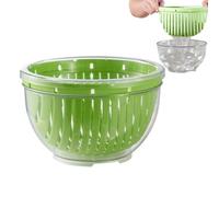 Bol à salade rapide,Cutter Bowl Porte-légumes de qualité alimentaire Dicers Coupe-salade avec couvercle - Coupeur de légumes de salade de rondelle de fruits de bol de cuisine pour le restaurant de bar