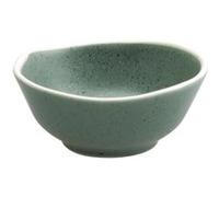 Olympia Chia Lot de 6 plats à tremper en porcelaine Vert 80 mm 70 ml